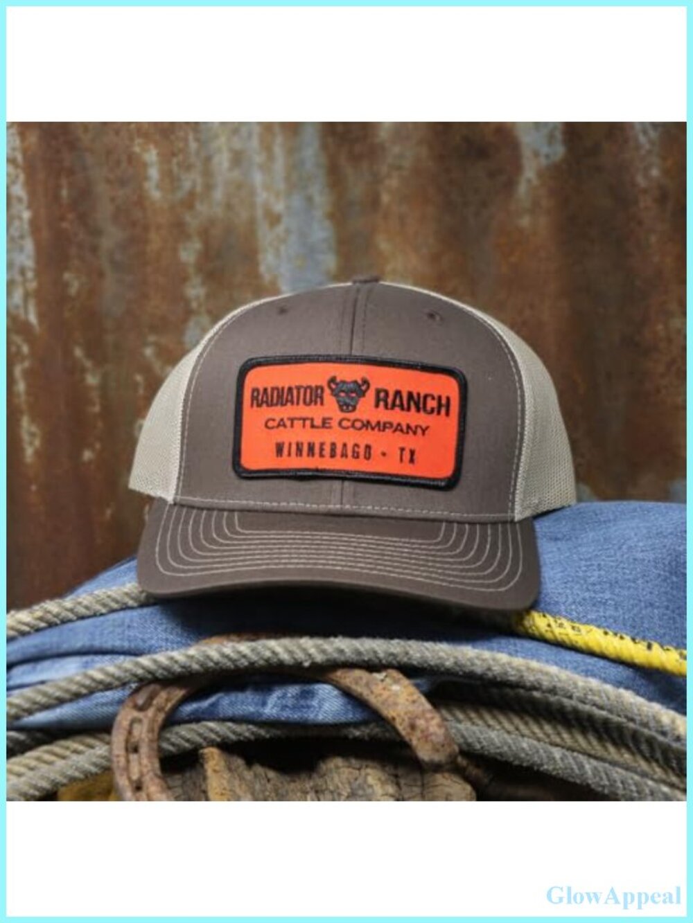 Rodeo Time Radiator Ranch Patch Adjustable Snapback Hat - Cowboy Style - Picture 3 of 6